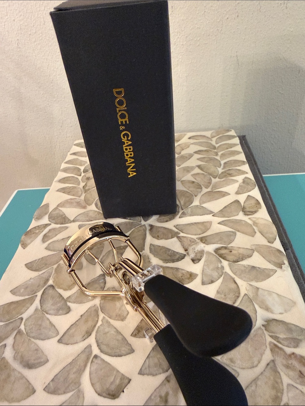 Dolce & Gabbana Gold and Black Eyelash Curler